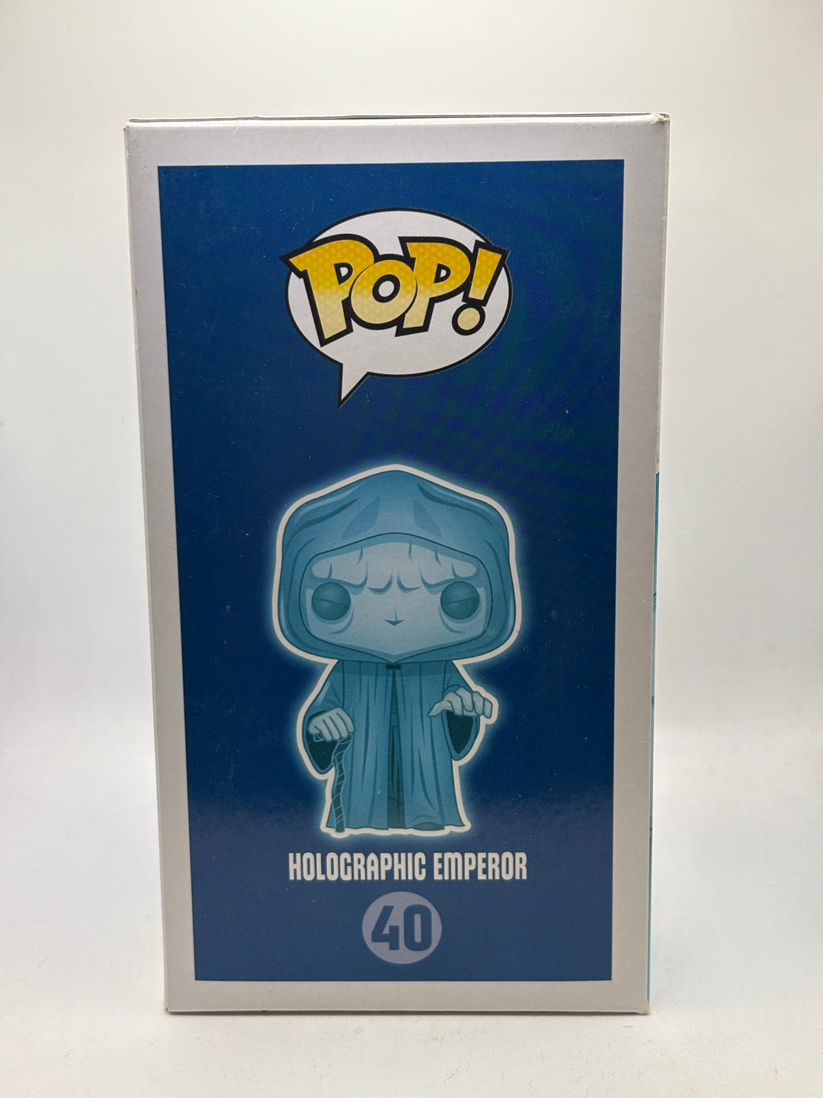 Funko POP! Star Wars #40 Holographic Emperor Vinyl Bobble-Head Glow image 4