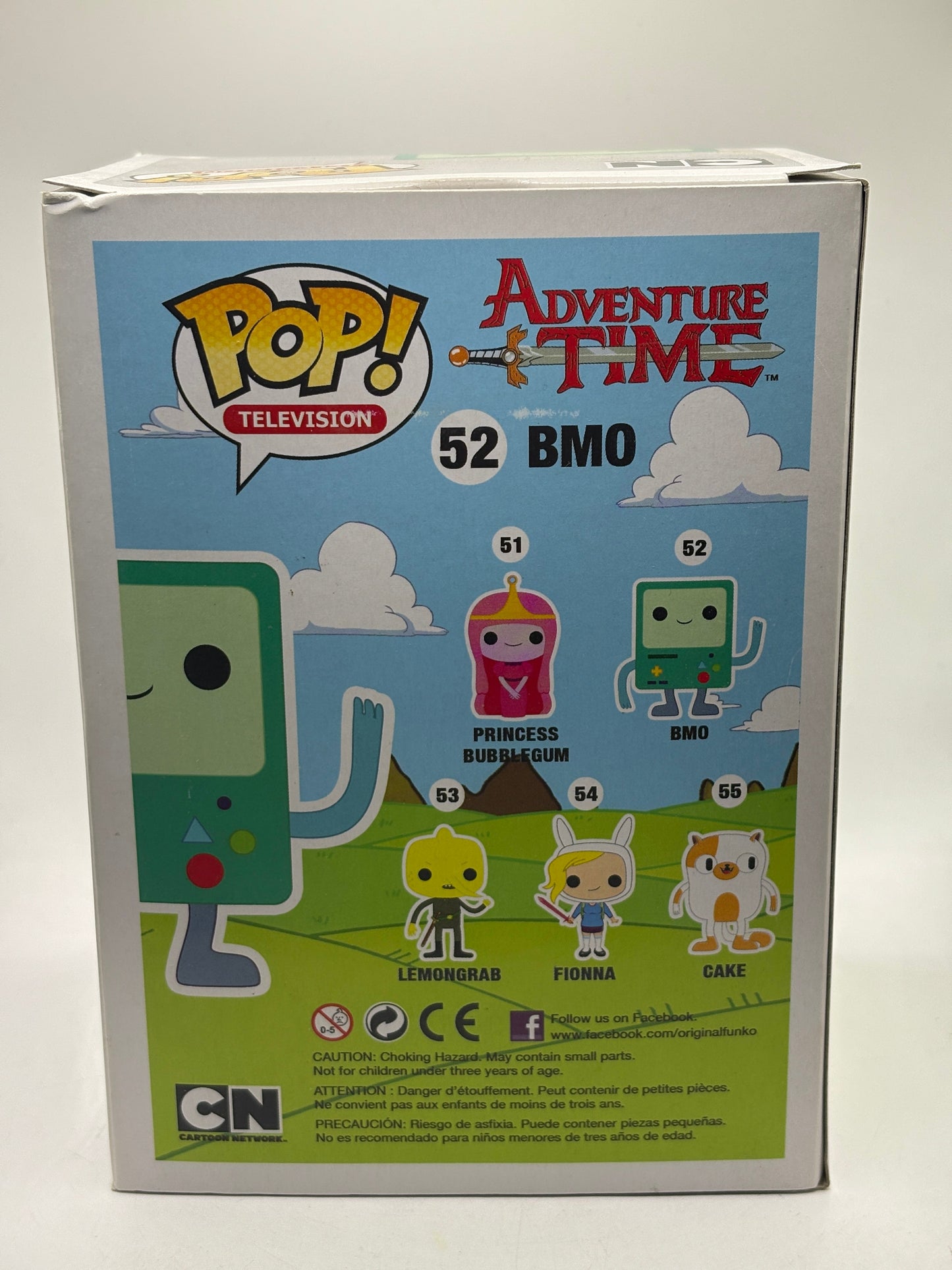 Funko Pop Vinyl BMO Adventure Time 52 Hot Topic Exclusive *NO MOULD* FRENLY BRICKS - Open 7 Days