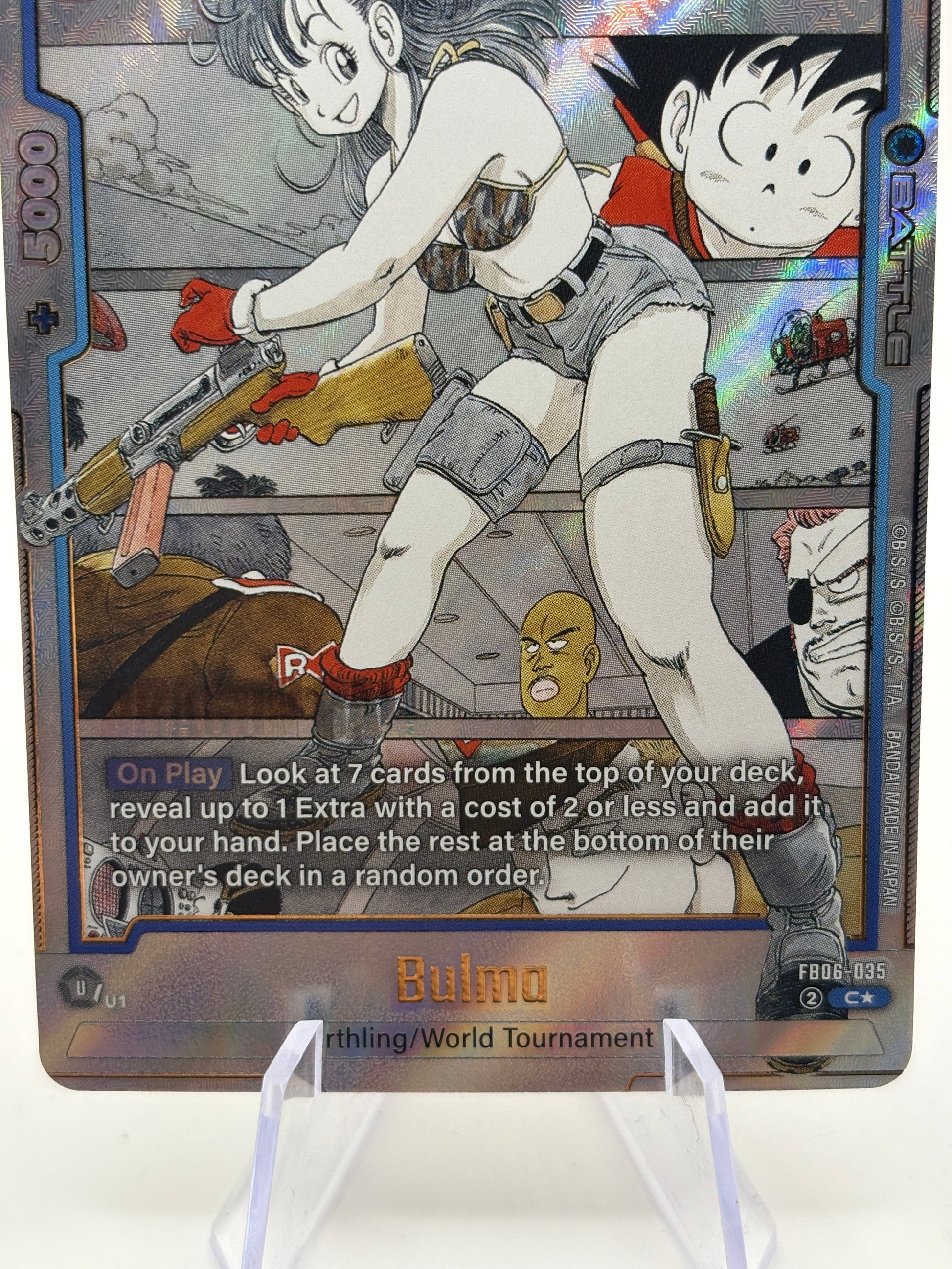 Dragon Ball Super Fusion World - Bulma FB06-035 Manga Common Alt Art NM (1) FRENLY BRICKS - Open 7 Days