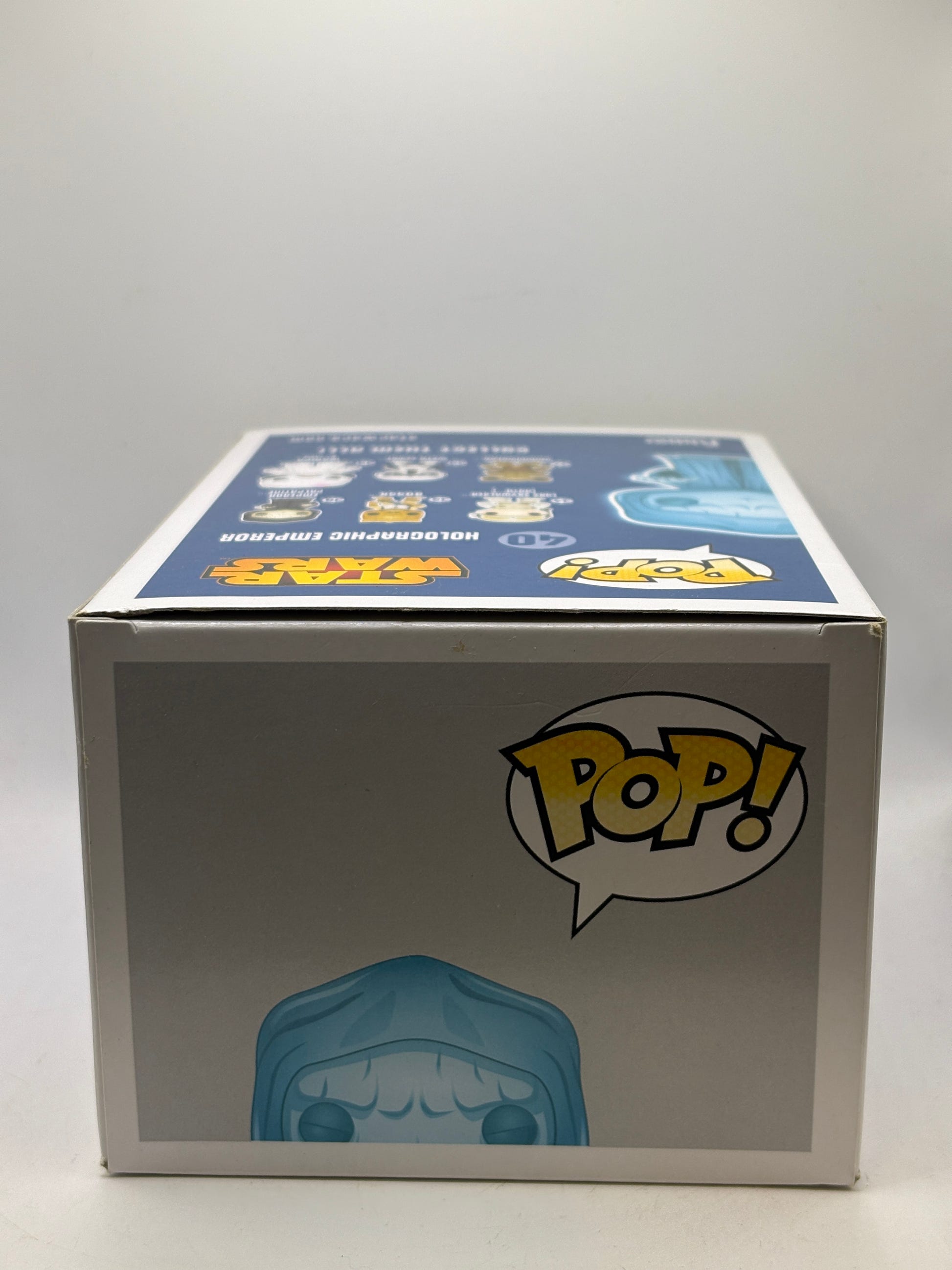 Funko POP! Star Wars #40 Holographic Emperor Vinyl Bobble-Head Glow image 5