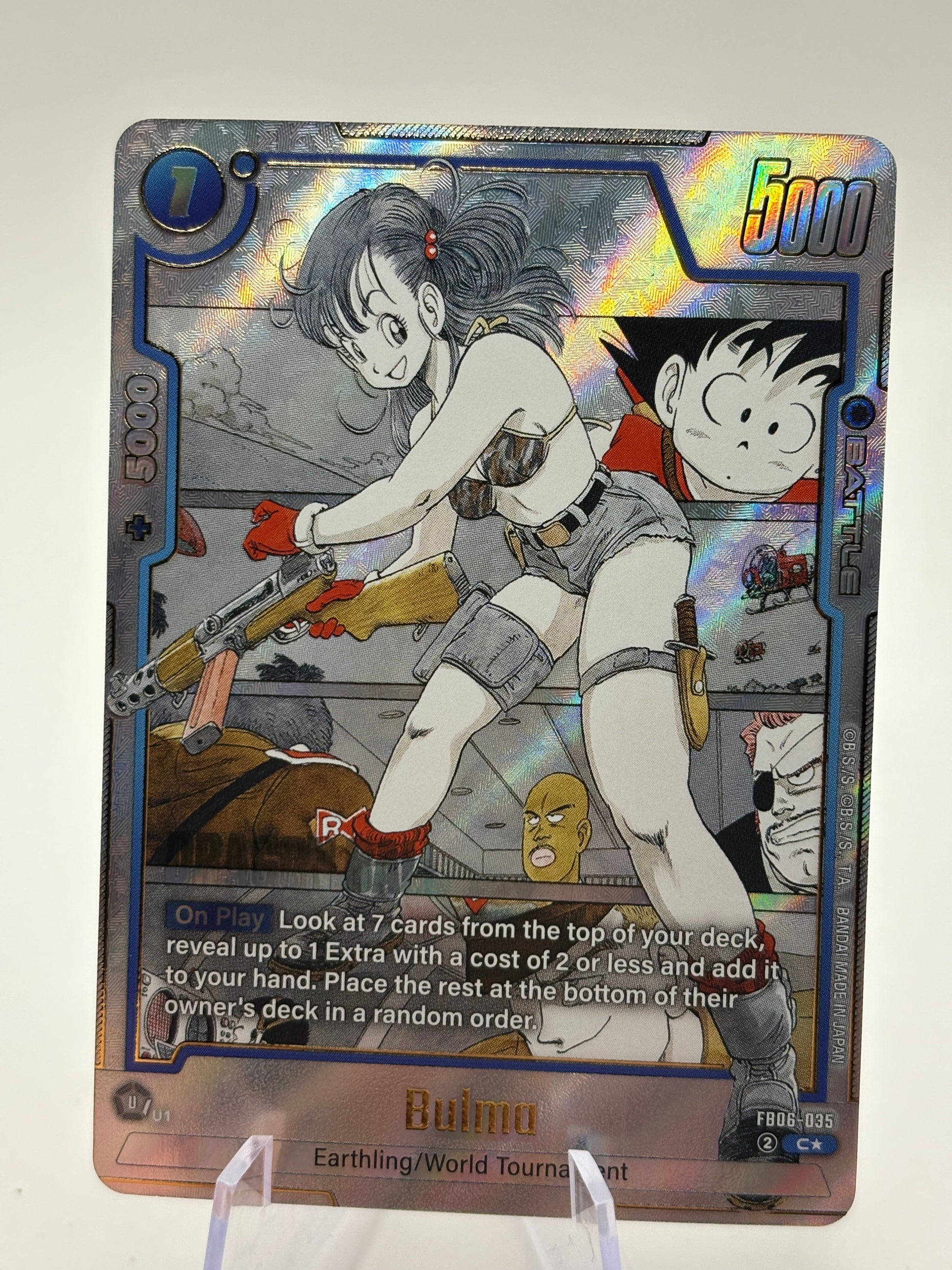 Dragon Ball Super Fusion World - Bulma FB06-035 Manga Common Alt Art NM (1) FRENLY BRICKS - Open 7 Days