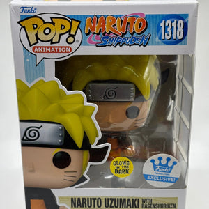 Funko POP! Animation Naruto Shippuden #1318 Naruto Uzumaki Glow Funko Exclusive FRENLY BRICKS - Open 7 Days