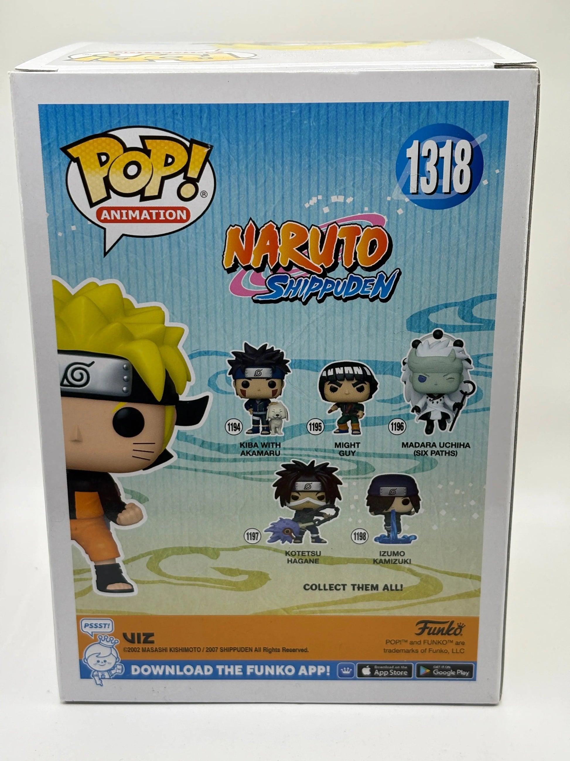 Funko POP! Animation Naruto Shippuden #1318 Naruto Uzumaki Glow Funko Exclusive FRENLY BRICKS - Open 7 Days