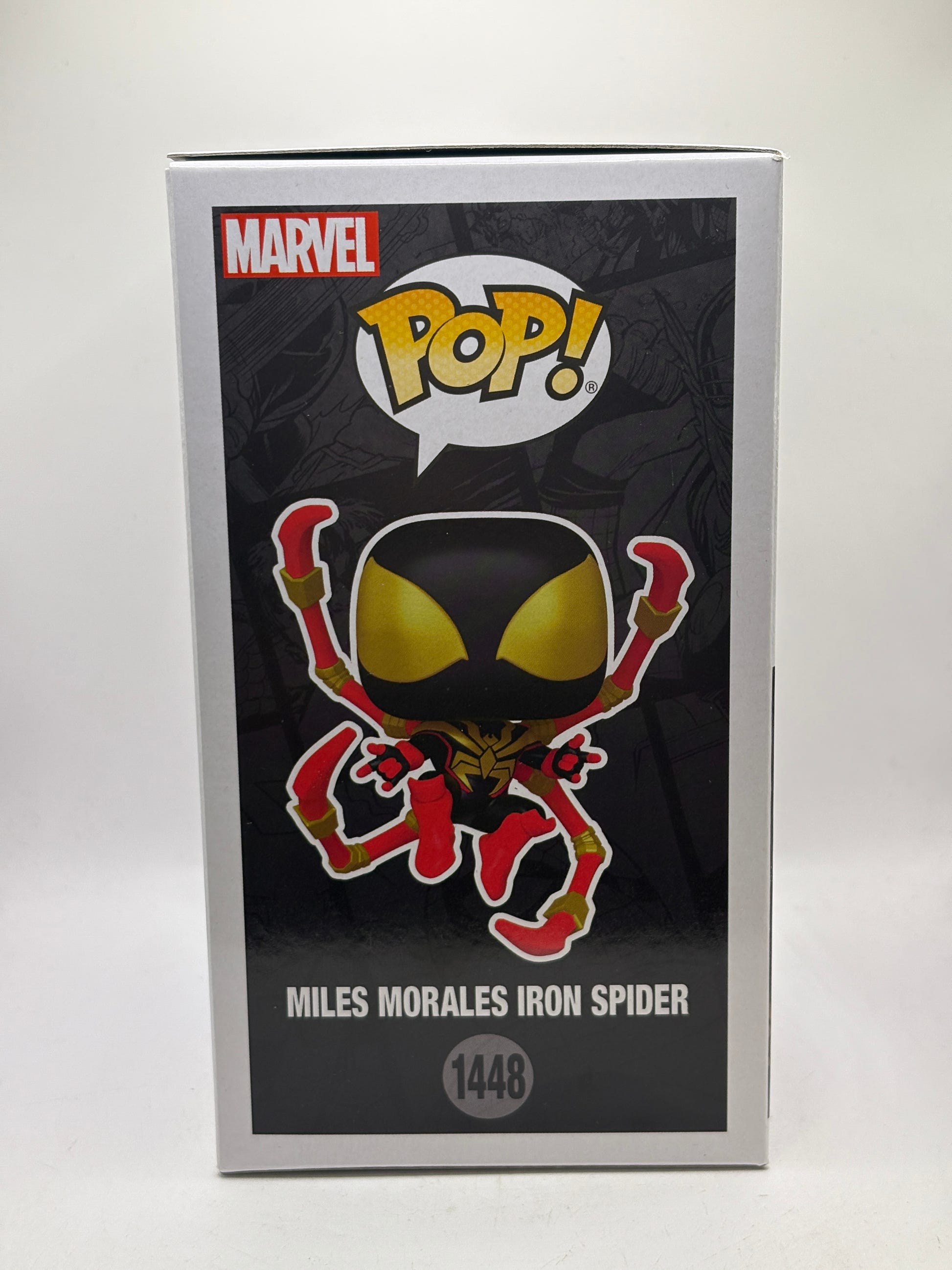 Funko POP! Marvel #1448 Miles Morales Iron Spider Vinyl Figure image 4