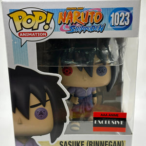 Funko POP! Animation Naruto Shippuden #1023 Sasuke Rinnegan AAA Exclusive FRENLY BRICKS - Open 7 Days