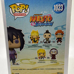 Funko POP! Animation Naruto Shippuden #1023 Sasuke Rinnegan AAA Exclusive FRENLY BRICKS - Open 7 Days