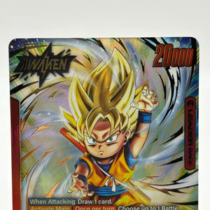 Dragon Ball Super Fusion World - Son Goku (Mini) : DA FB05-001 Leader Alt Art FRENLY BRICKS - Open 7 Days