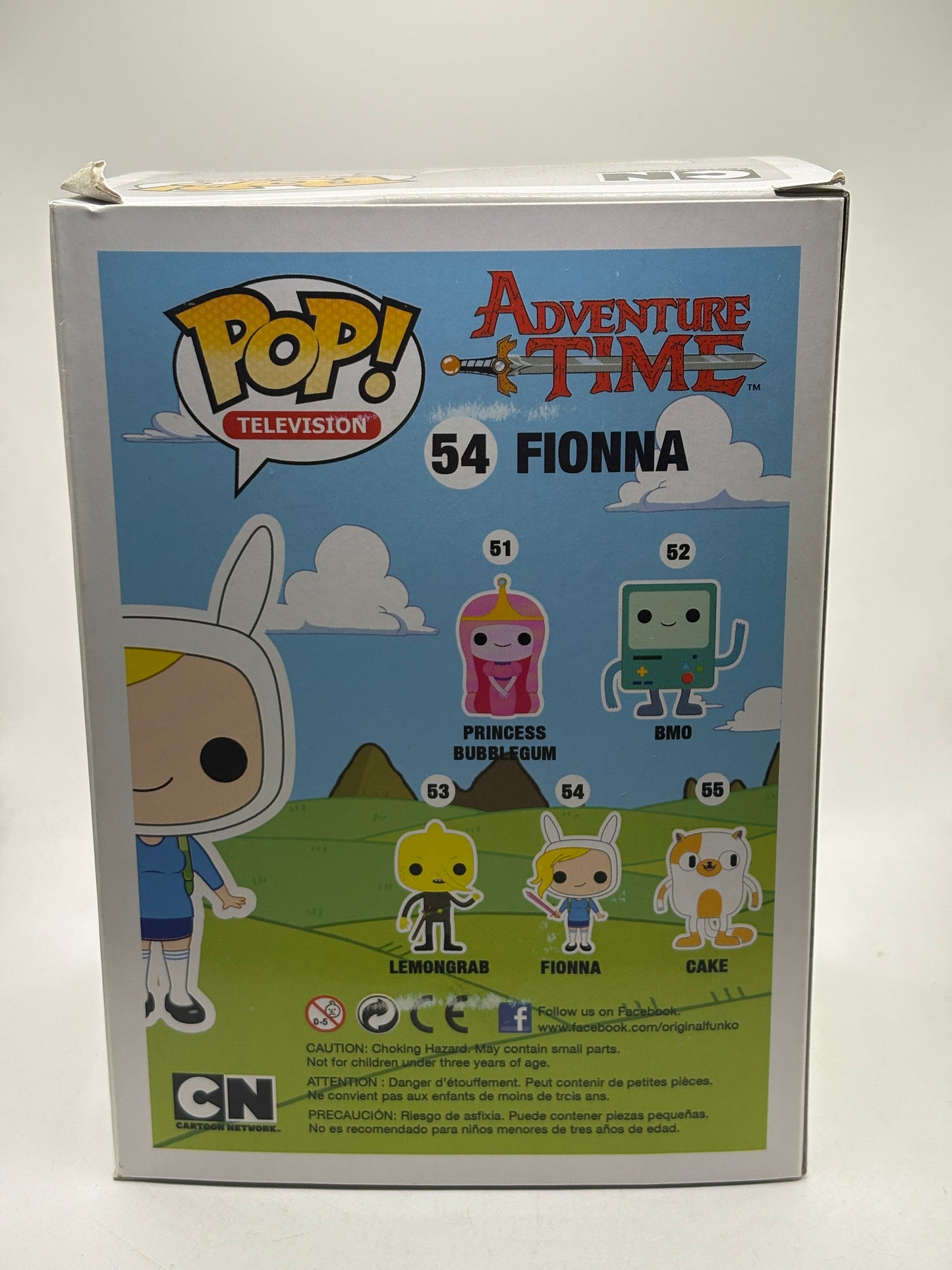 Funko POP! Television Adventure Time #54 Fionna 2013 *NO MOULD* FRENLY BRICKS - Open 7 Days
