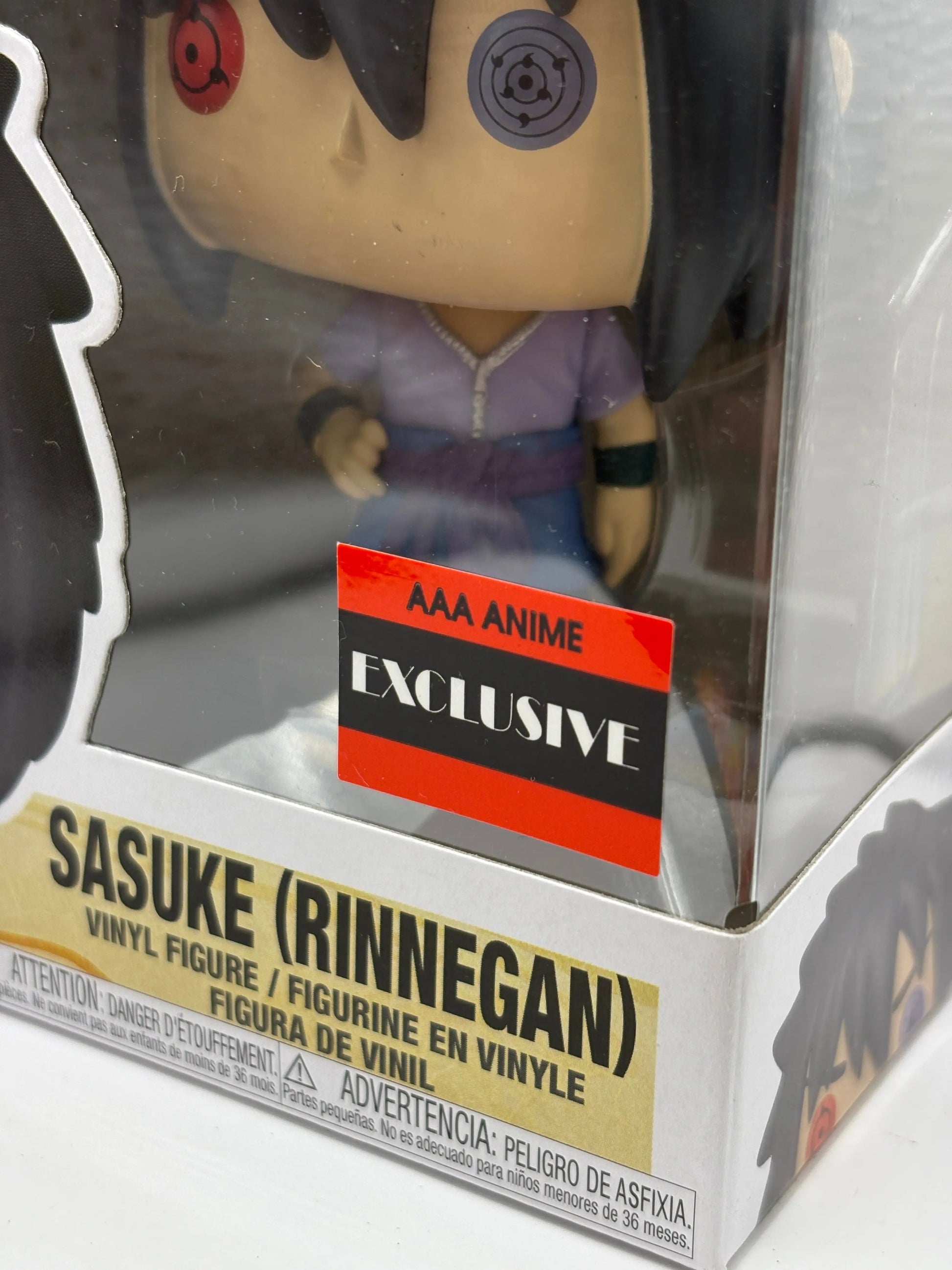 Funko POP! Animation Naruto Shippuden #1023 Sasuke Rinnegan AAA Exclusive FRENLY BRICKS - Open 7 Days