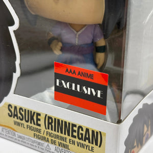 Funko POP! Animation Naruto Shippuden #1023 Sasuke Rinnegan AAA Exclusive FRENLY BRICKS - Open 7 Days