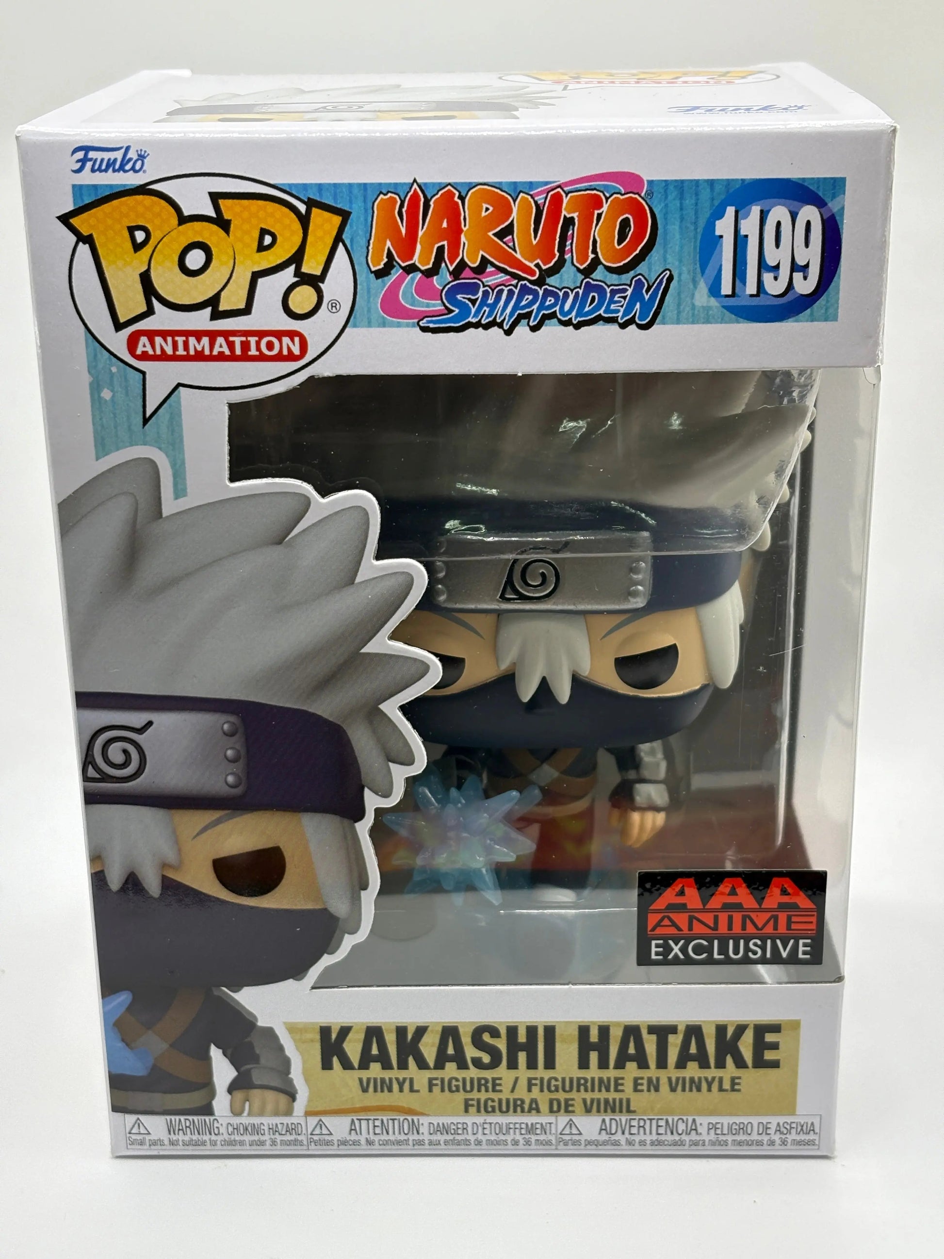 Funko POP! Animation Naruto Shippuden #1199 Kakashi Hatake AAA Exclusive FRENLY BRICKS - Open 7 Days