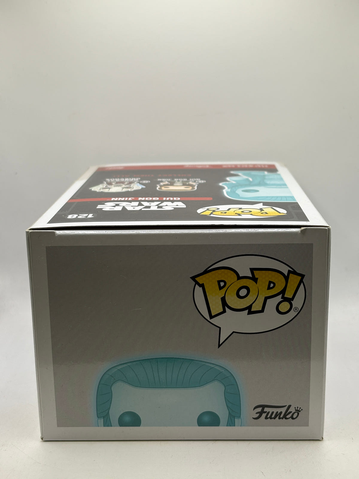 Funko POP! Star Wars #128 Qui Gon Jinn 2017 Galactic Convention Glow (2) image 5