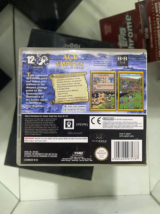 Age Of Empires: The Age Of Kings (Nintendo DS, 2006) - FRENLY BRICKS - Open 7 Days