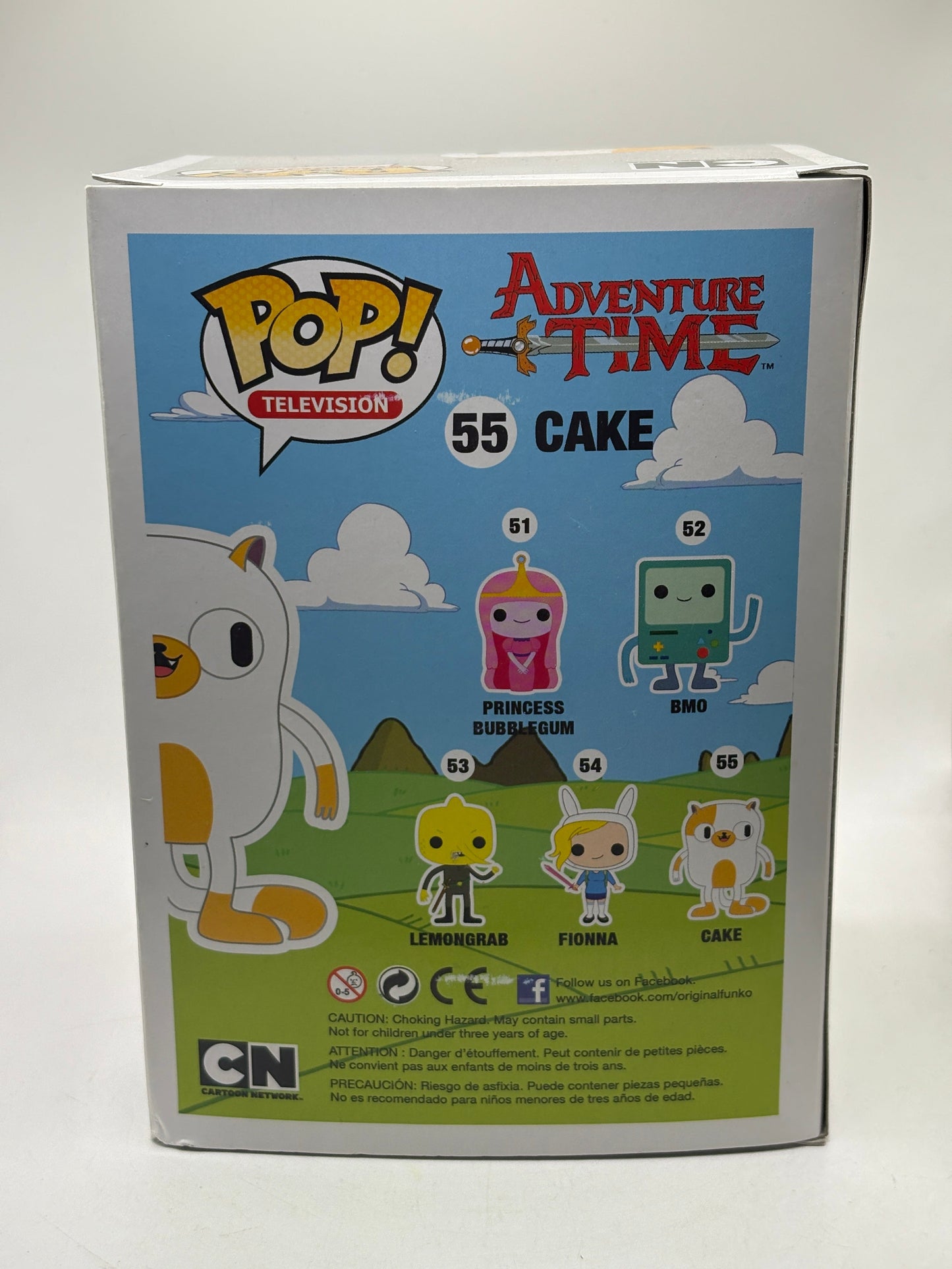Funko POP! Television Adventure Time #55 Cake 2013 *NO MOULD* FRENLY BRICKS - Open 7 Days