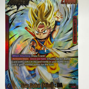Dragon Ball Super Fusion World - Son Goku (Mini) : DA FB05-001 Leader Alt Art FRENLY BRICKS - Open 7 Days