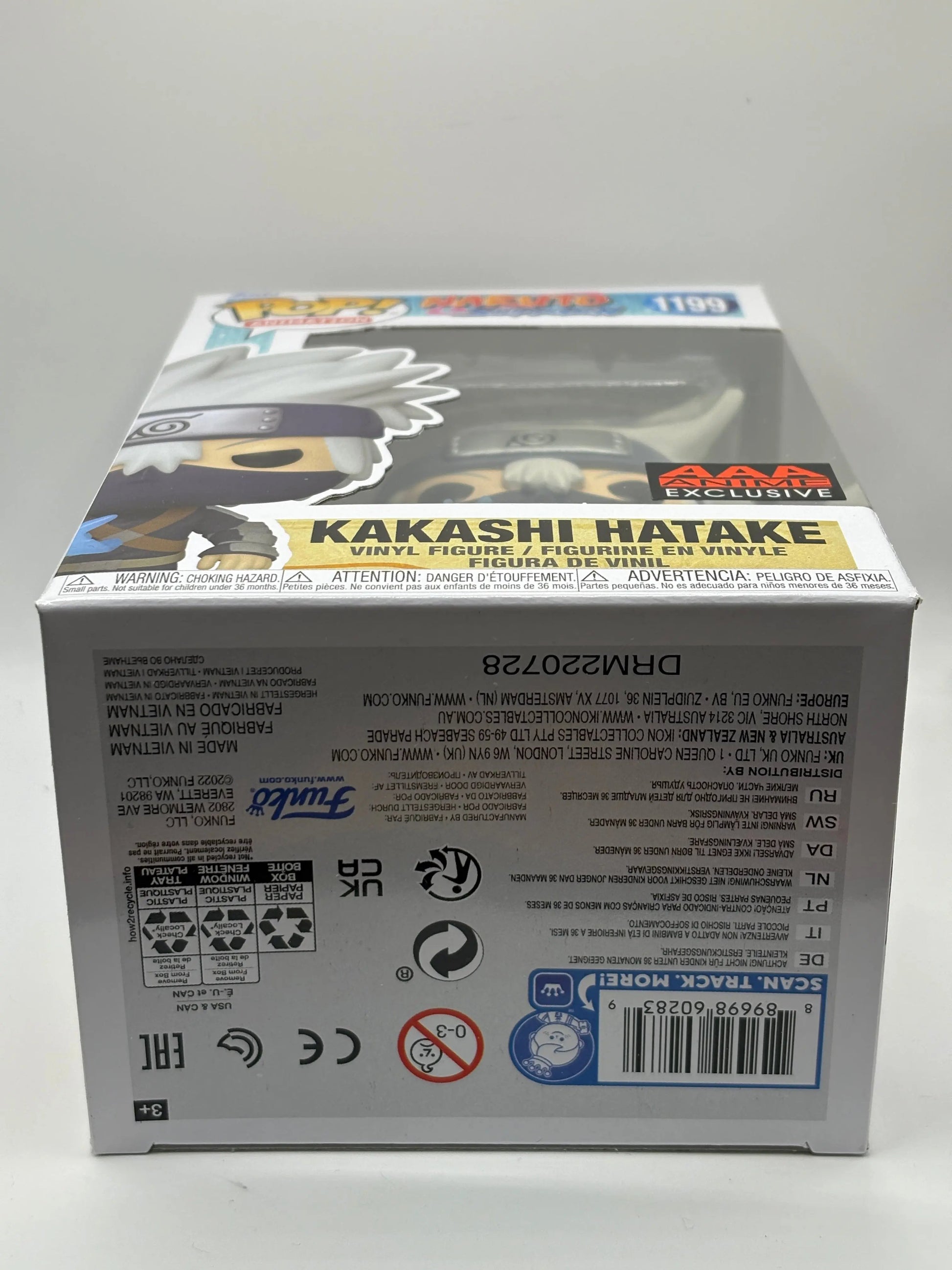 Funko POP! Animation Naruto Shippuden #1199 Kakashi Hatake AAA Exclusive FRENLY BRICKS - Open 7 Days