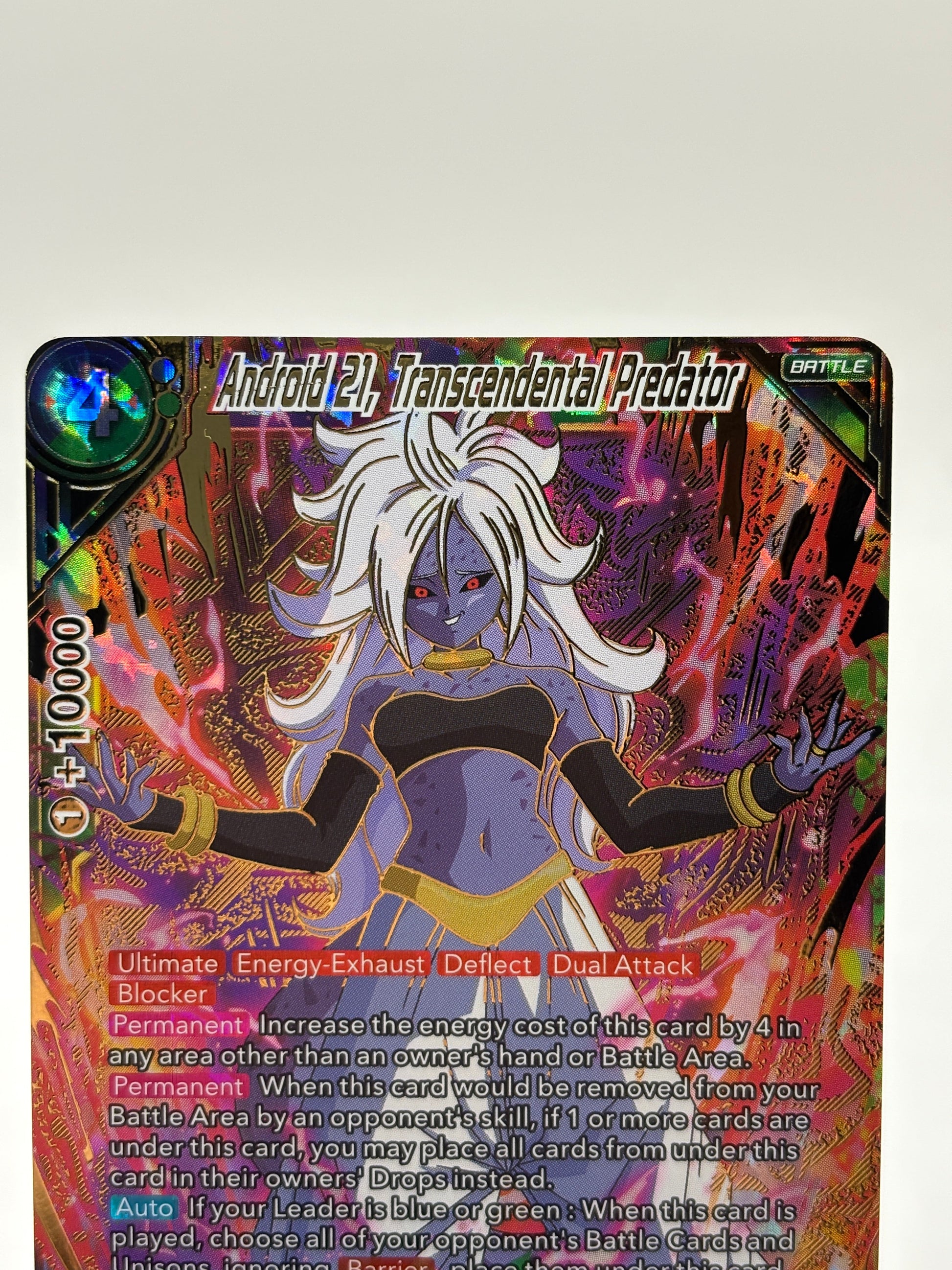 Dragon Ball Super Masters - Android 21, Transcendental Predator BT20-149 SCR FRENLY BRICKS - Open 7 Days