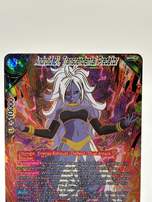 Dragon Ball Super Masters - Android 21, Transcendental Predator BT20-149 SCR FRENLY BRICKS - Open 7 Days