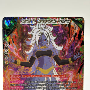 Dragon Ball Super Masters - Android 21, Transcendental Predator BT20-149 SCR FRENLY BRICKS - Open 7 Days