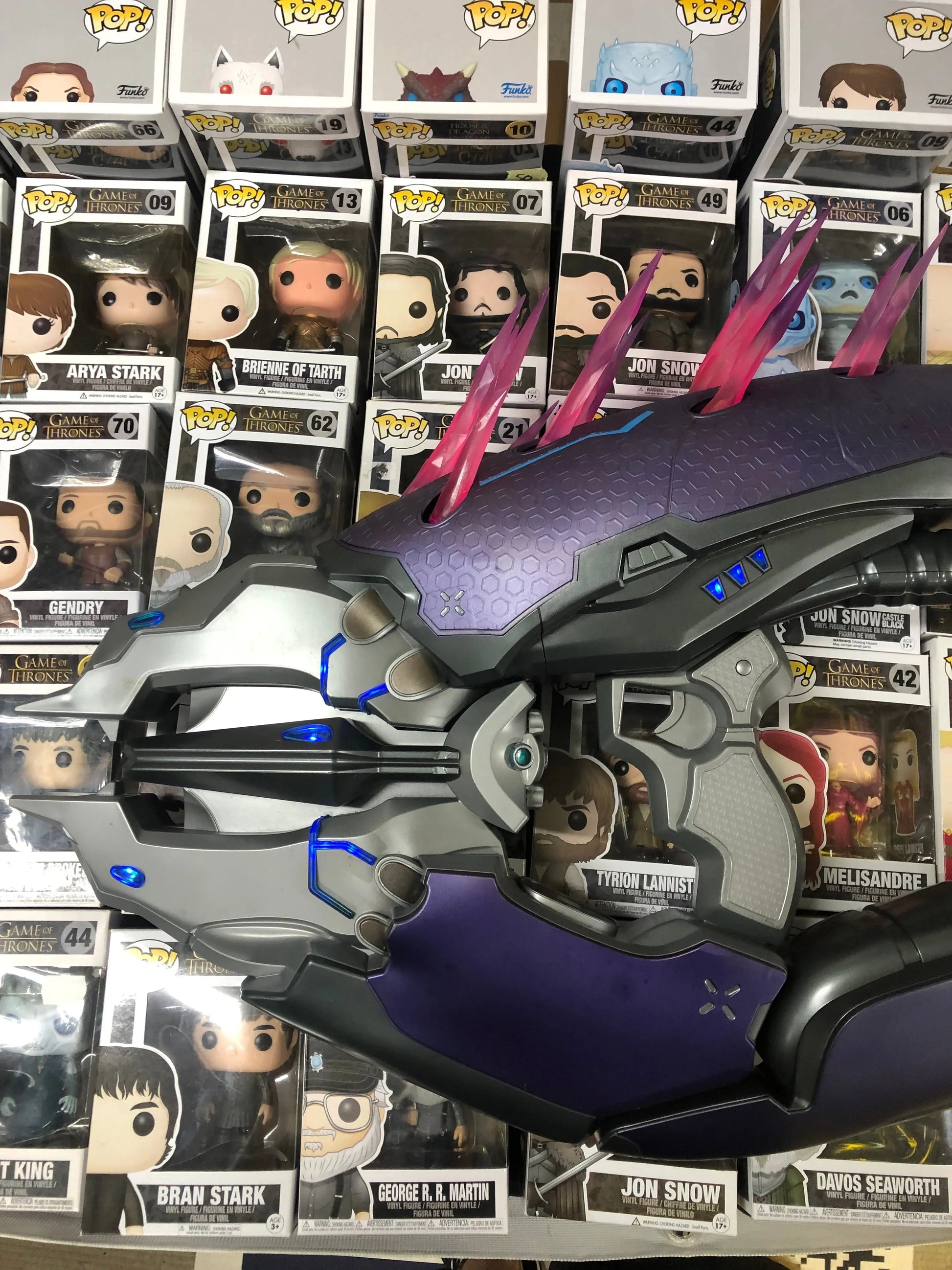 Halo - Needler Limited Edition Replica - 1:1 Size - Neca- Working Lights - No Box Numbered to 3000 FRENLY BRICKS - Open 7 Days