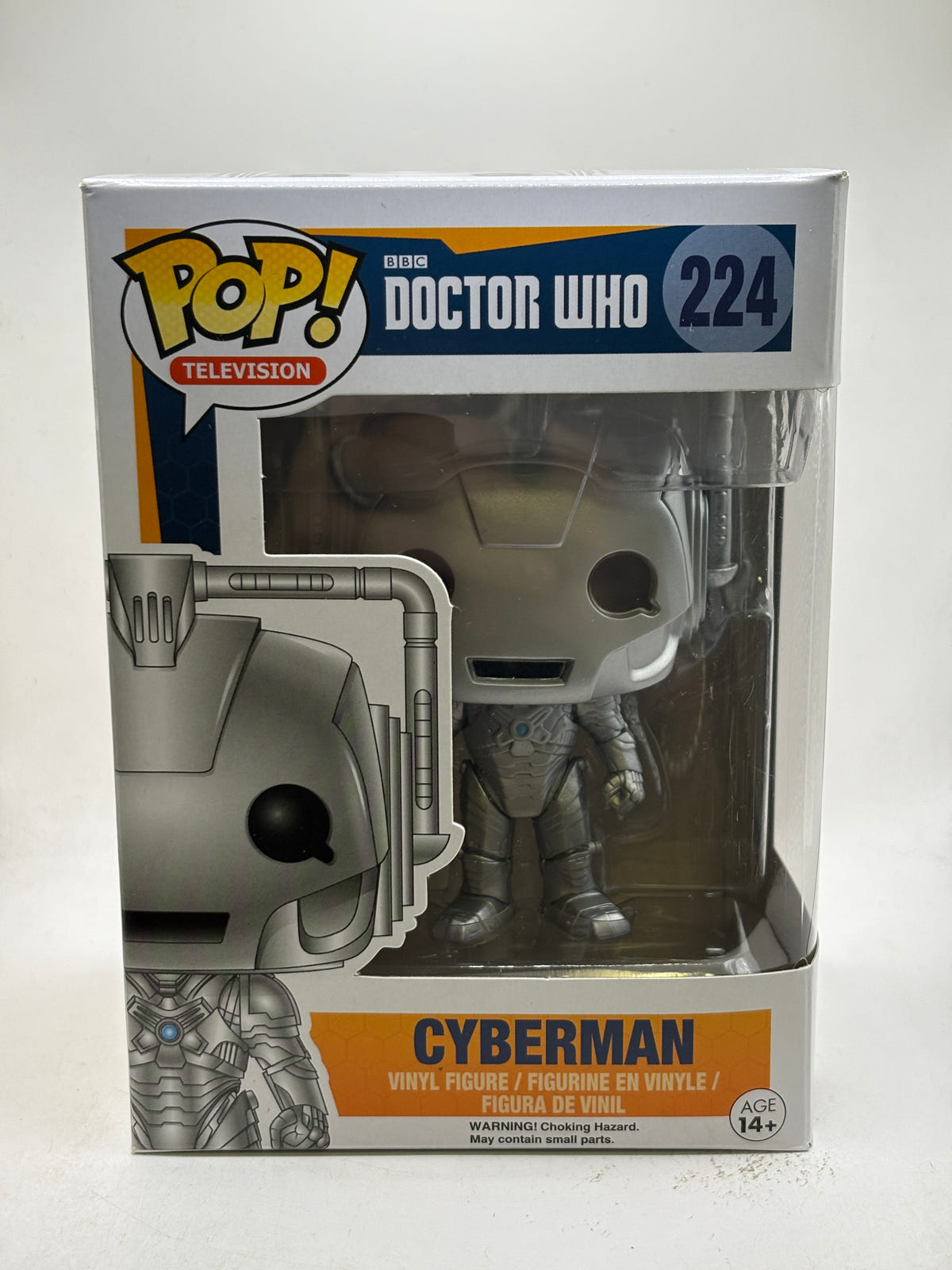 Funko POP! Television Doctor Who #224 Cyberman Vinyl Figure image 1