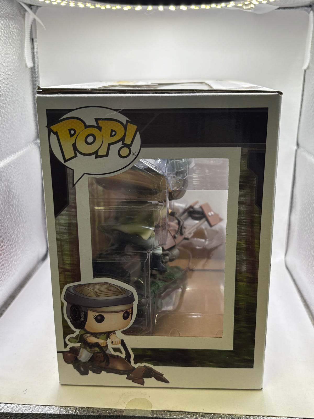 Funko POP! Star Wars #228 Princess Leia with Speeder Bike Vinyl Bobble-Head image 4