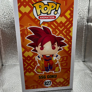 Funko Pop! Dragon Ball Z #827 SSG Goku RARE 2020 Summer Convention FRENLY BRICKS - Open 7 Days