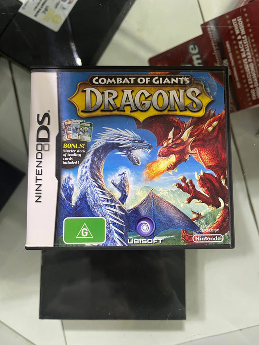 Nintendo DS Combat of Giants: Dragons FRENLY BRICKS - Open 7 Days