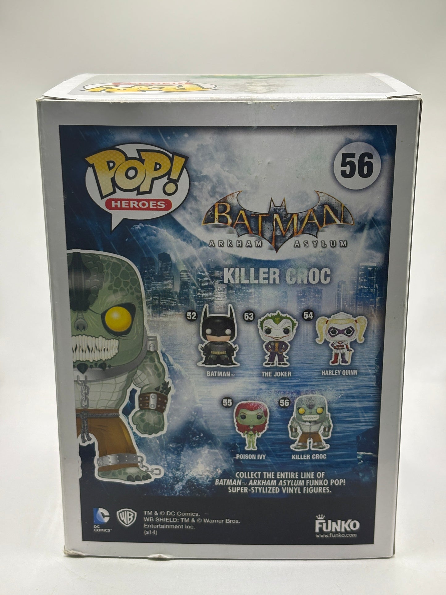 Funko POP! Heroes Batman #56 Killer Croc 2014 *NO MOULD* FRENLY BRICKS - Open 7 Days