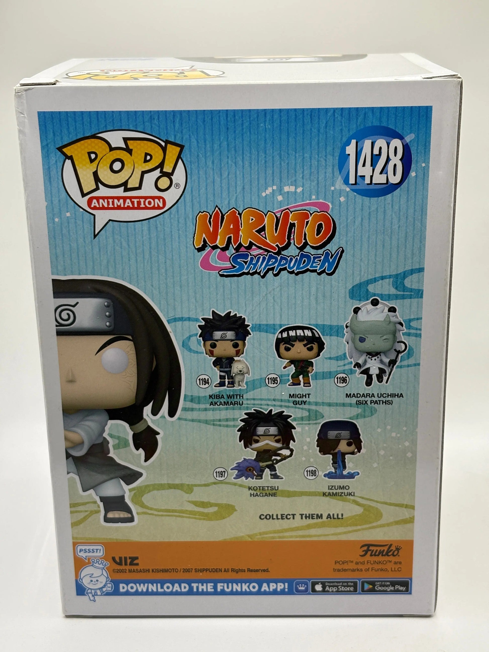 Funko POP! Naruto Shippuden #1428 Neji Hyuga Entertainment Earth Exclusive FRENLY BRICKS - Open 7 Days