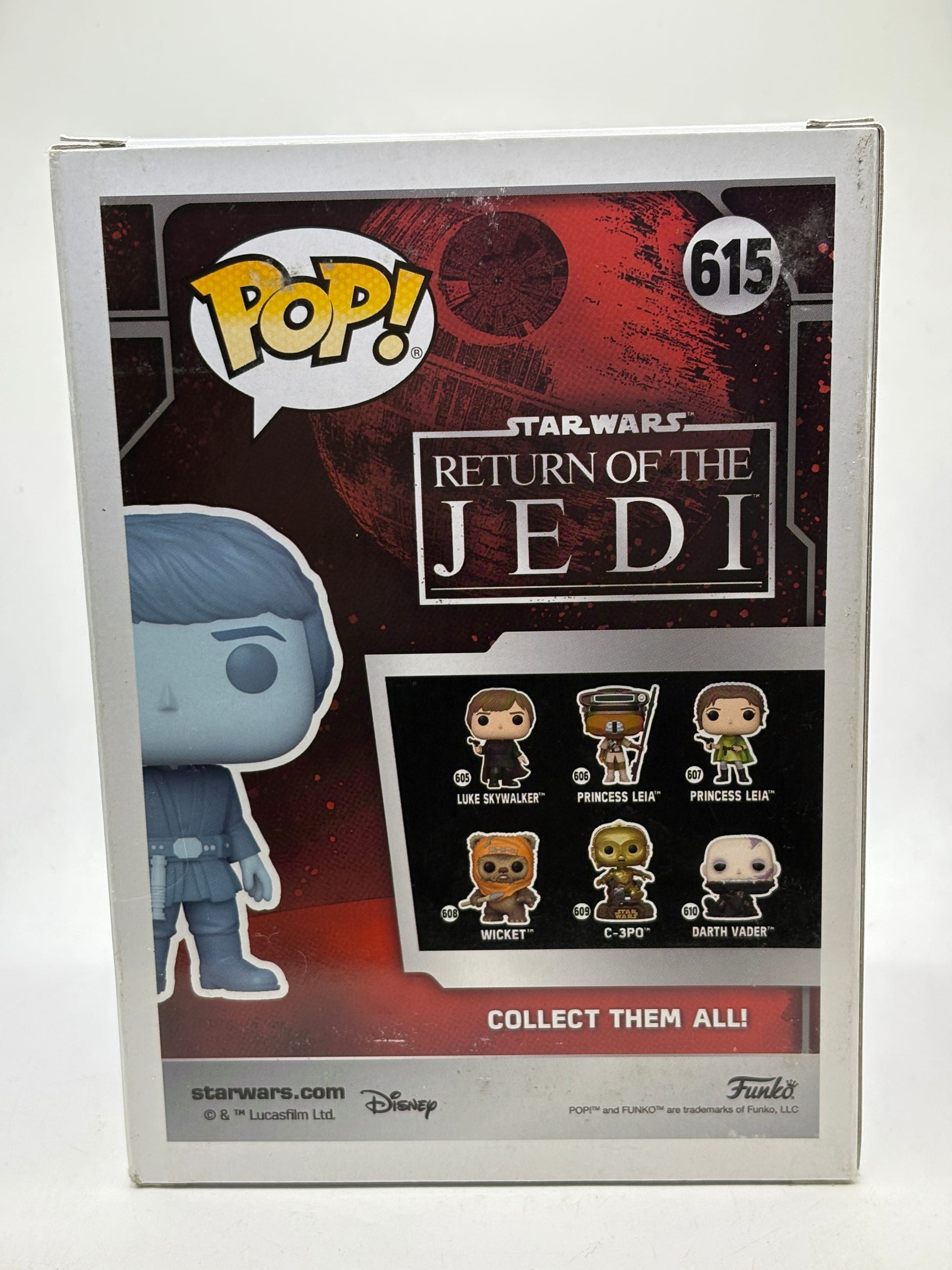Funko POP! Star Wars #615 Holographic Luke Skywalker Glow Special Edition image 3