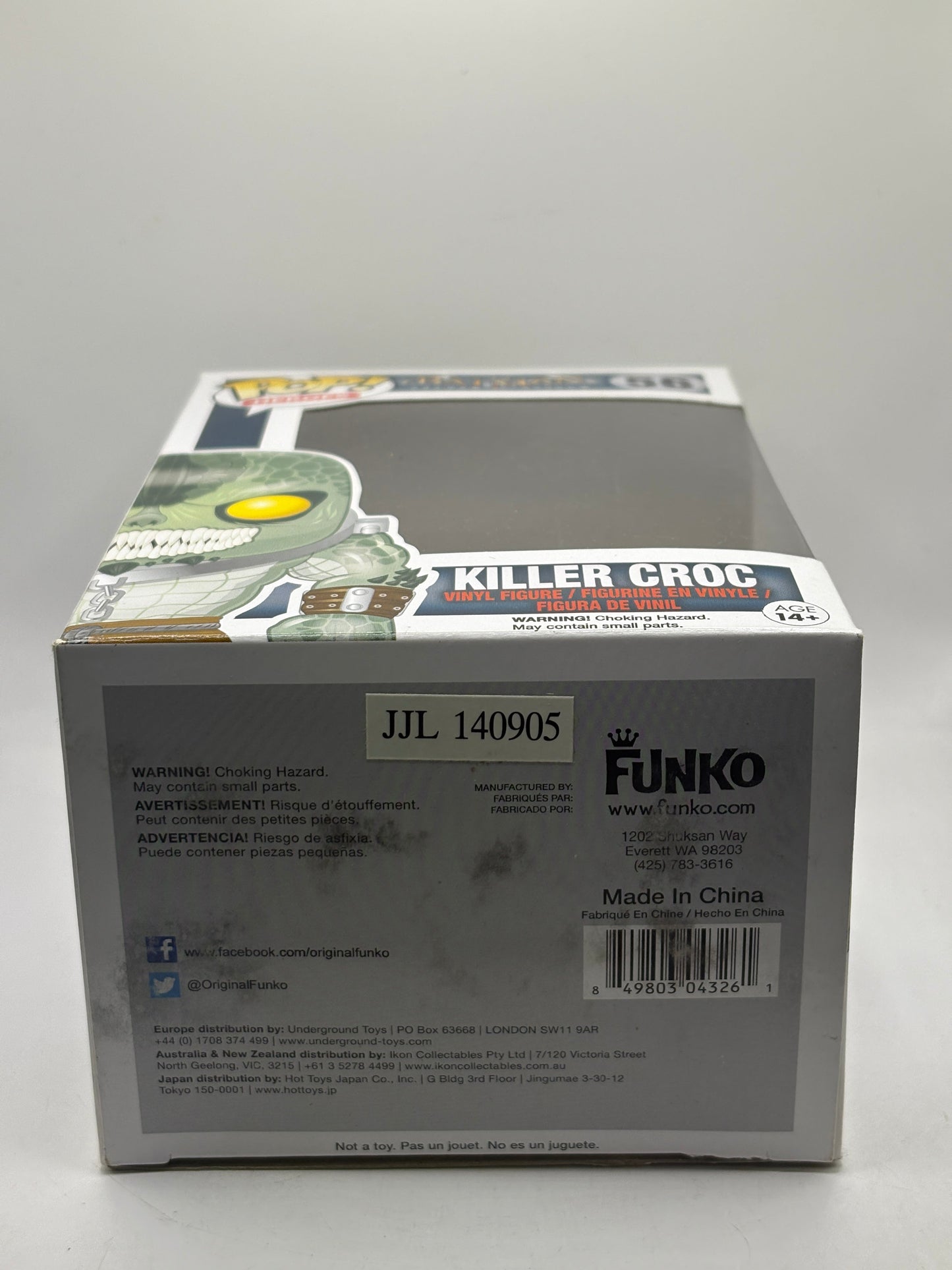 Funko POP! Heroes Batman #56 Killer Croc 2014 *NO MOULD* FRENLY BRICKS - Open 7 Days