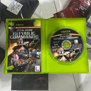Star Wars: Republic Commando (Microsoft Xbox, 2005) w/manual FRENLY BRICKS - Open 7 Days