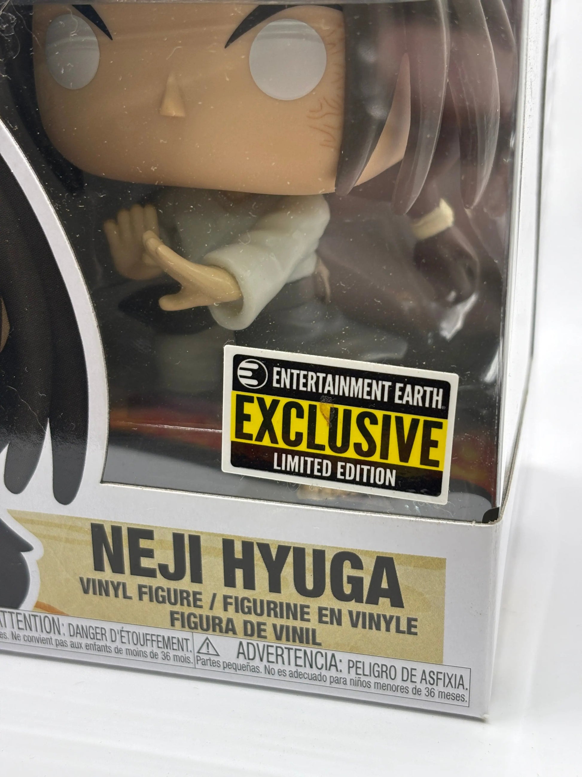 Funko POP! Naruto Shippuden #1428 Neji Hyuga Entertainment Earth Exclusive FRENLY BRICKS - Open 7 Days