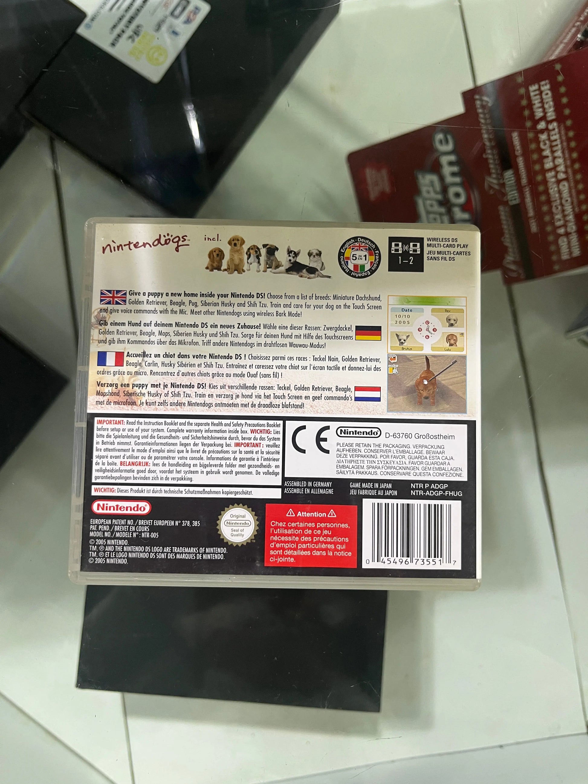 Nintendogs Dachshund & Friends NINTENDO DS FRENLY BRICKS - Open 7 Days