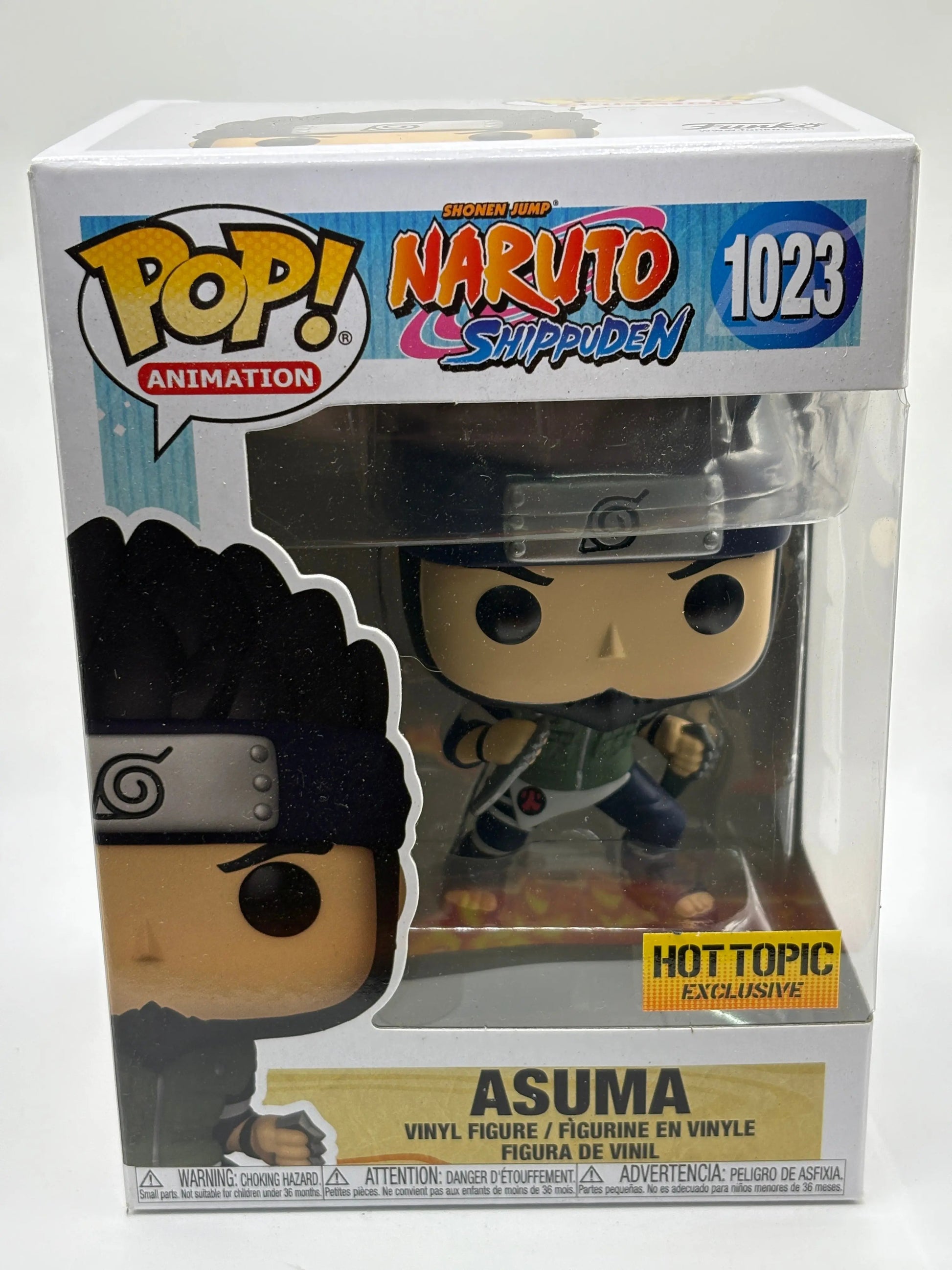 Funko POP! Animation Naruto Shippuden #1023 Asuma Hot Topic Exclusive FRENLY BRICKS - Open 7 Days