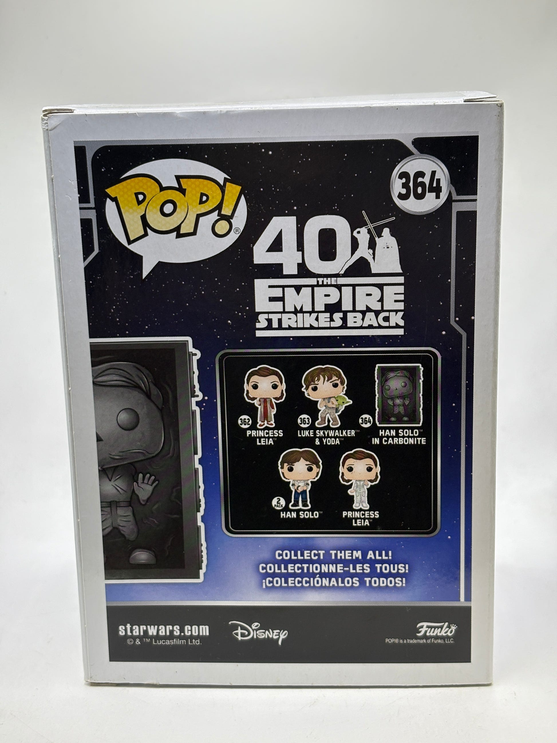 Funko POP! Star Wars #364 Han Solo (Carbonite) Bobble-Head image 3