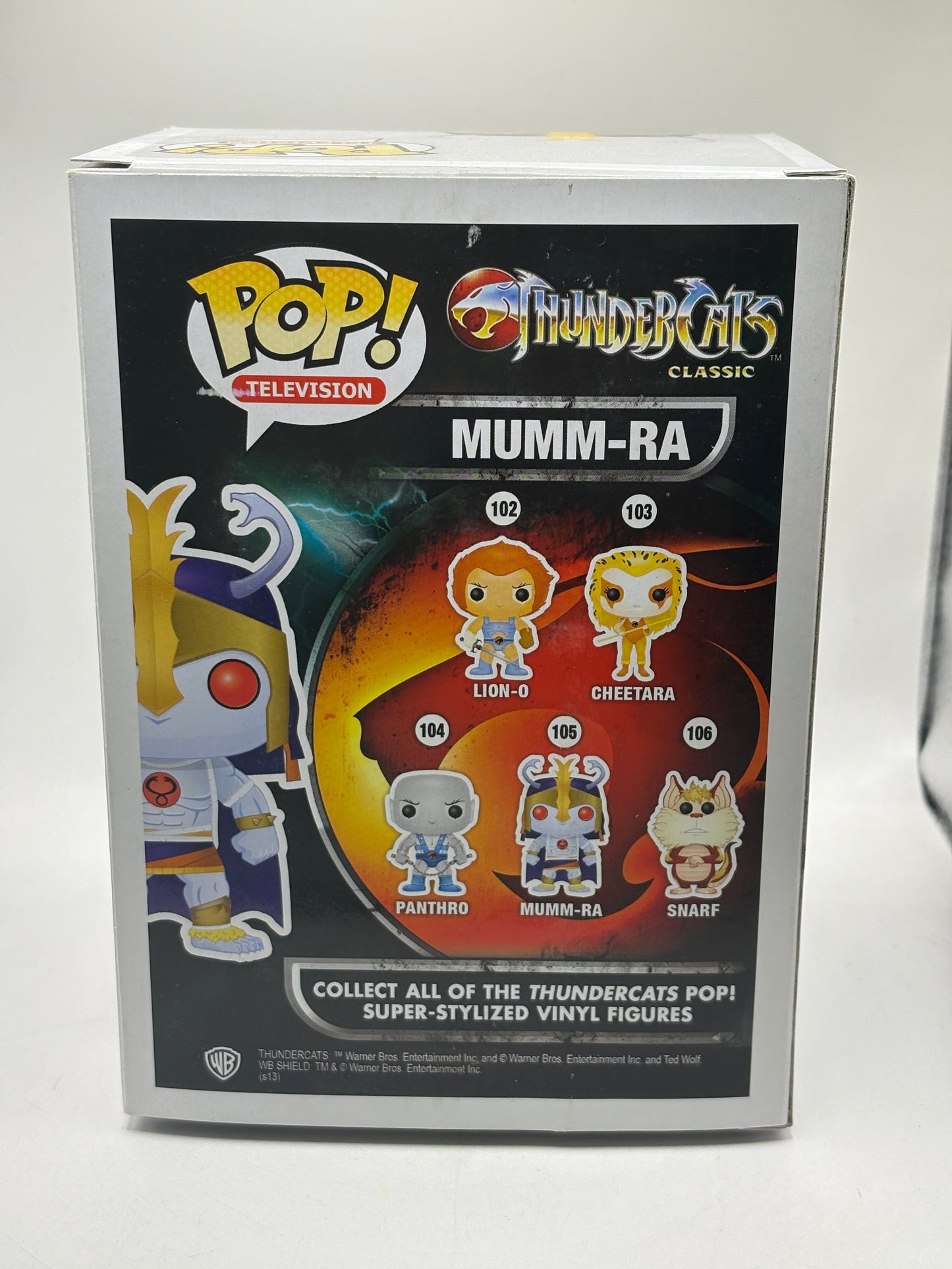 Funko POP! Television Thundercats #105 Mumm-Ra 2013 *NO MOULD* FRENLY BRICKS - Open 7 Days