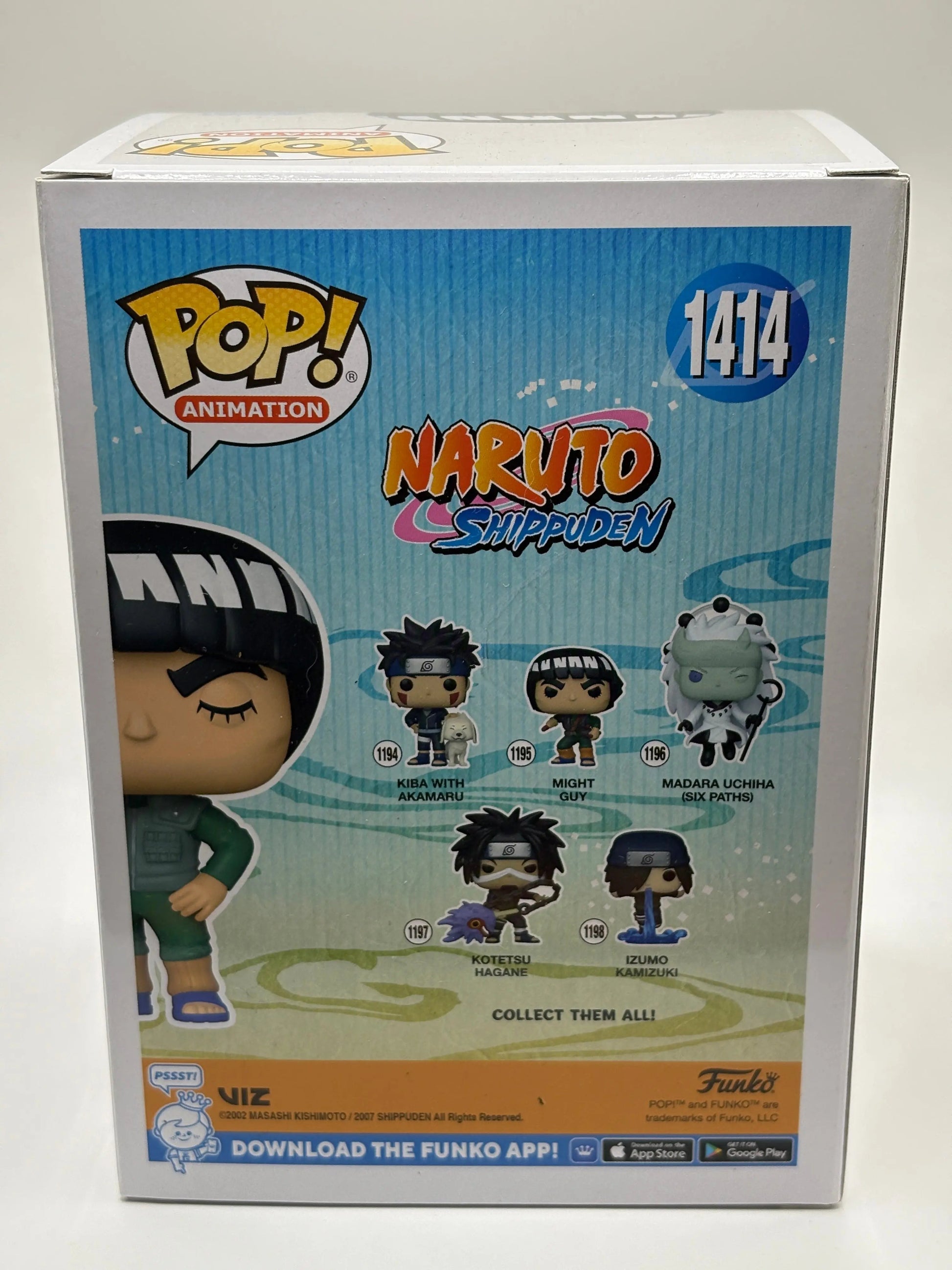 Funko POP! Naruto Shippuden #1414 Might Guy Winking Hot Topic Exclusive FRENLY BRICKS - Open 7 Days