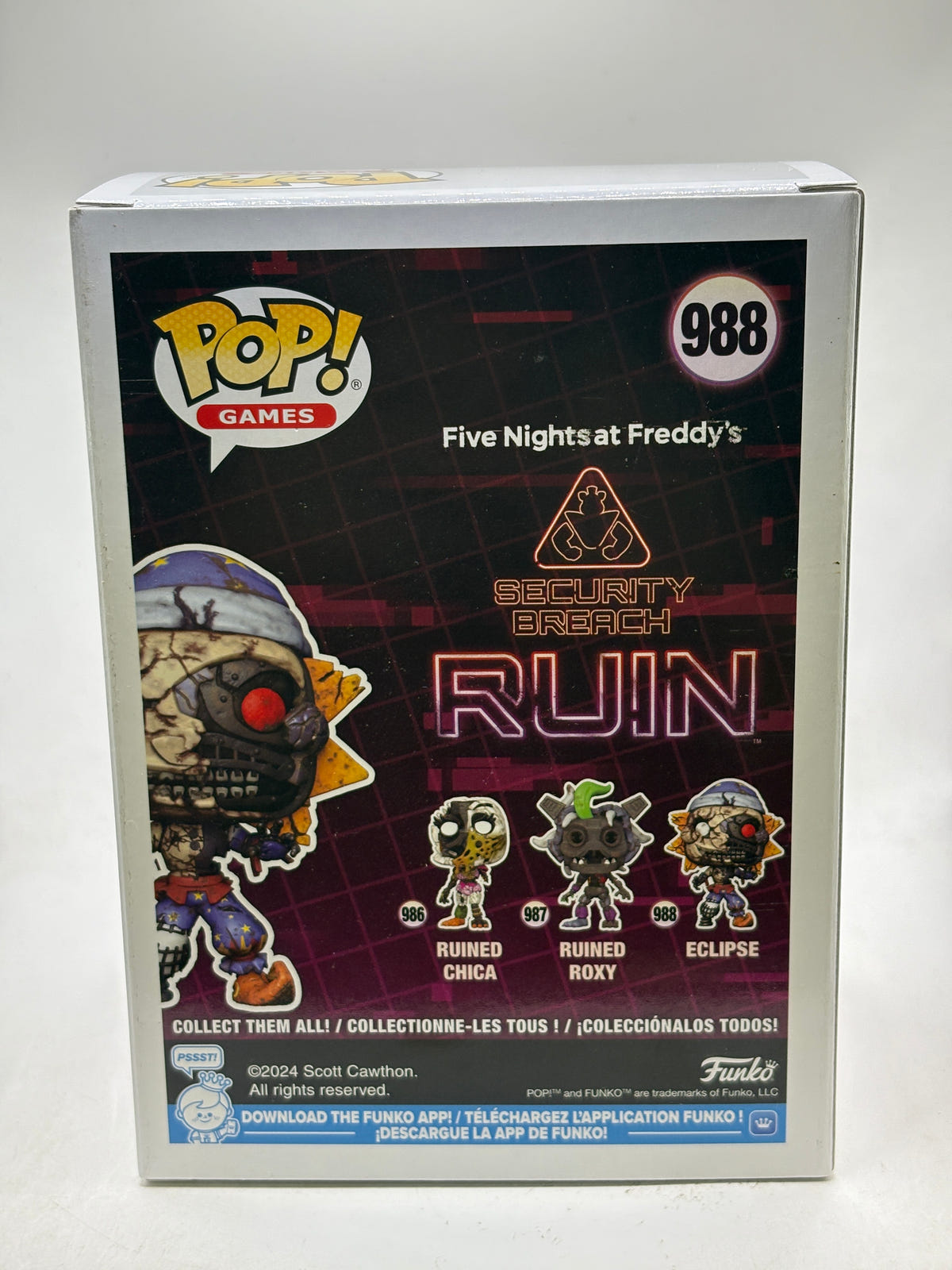 Funko POP! Games Five Nights at Freddys #988 Eclipse Vinyl Figure image 3