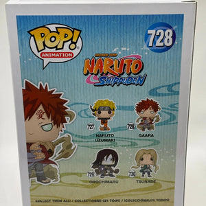Funko POP! Animation Naruto Shippuden #728 Gaara FRENLY BRICKS - Open 7 Days