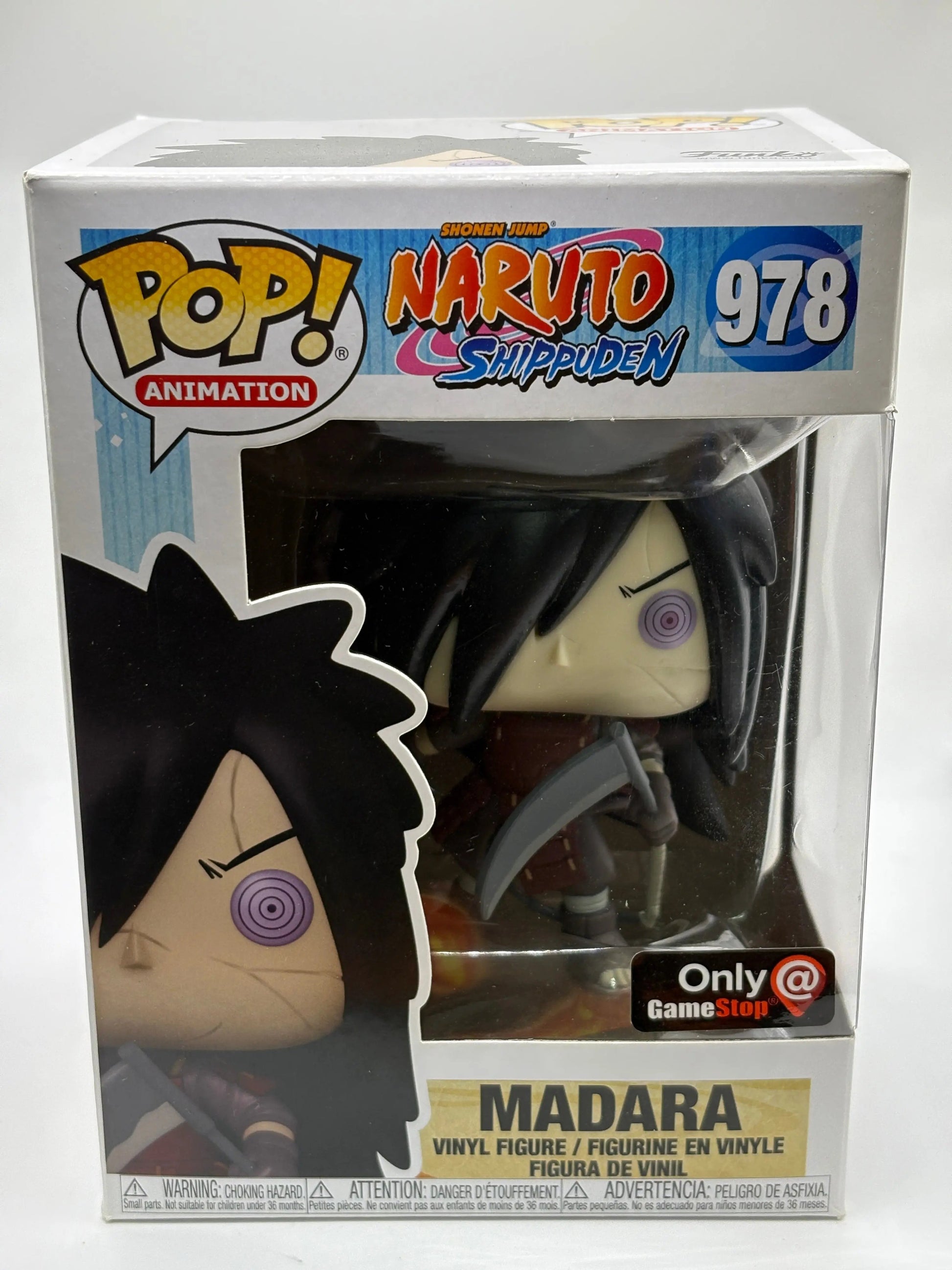 Funko POP! Animation Naruto Shippuden #978 Madara Game Stop Exclusive FRENLY BRICKS - Open 7 Days