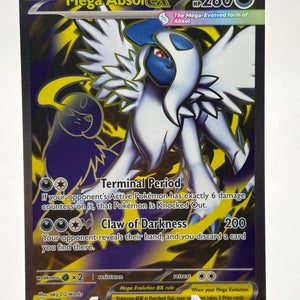 Pokemon TCG Mega Evolution- Mega Absol EX 161/132 Full Art NM FRENLY BRICKS - Open 7 Days