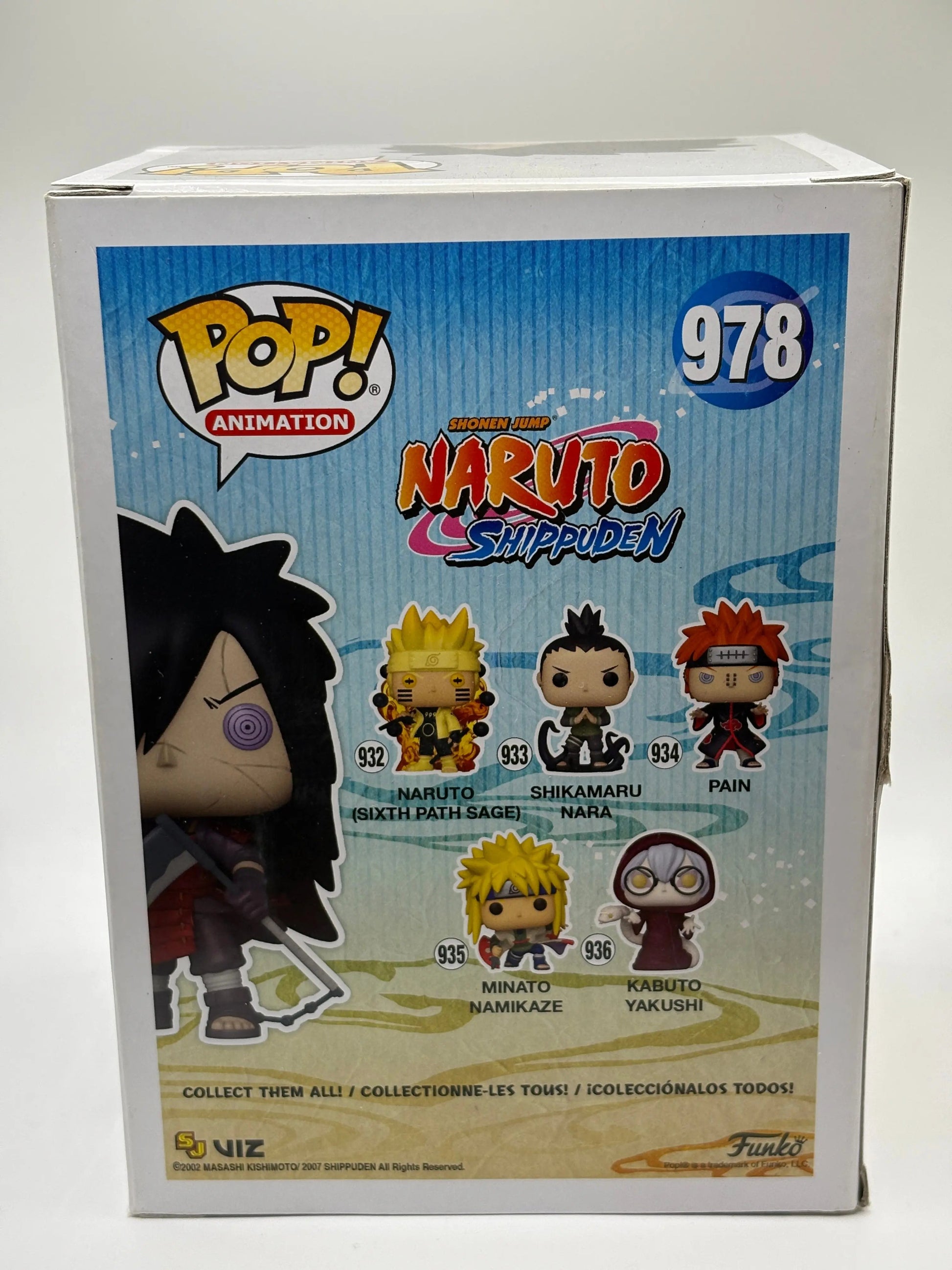 Funko POP! Animation Naruto Shippuden #978 Madara Game Stop Exclusive FRENLY BRICKS - Open 7 Days