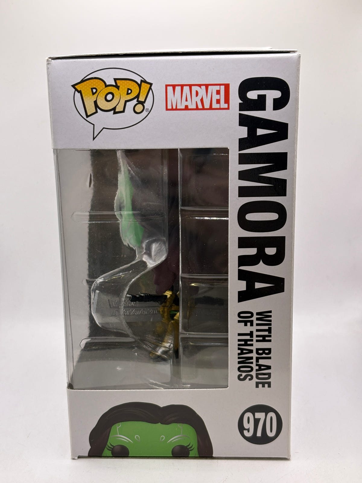 Funko POP! Marvel What If #970 Gamora with Blade of Thanos Bobble-Head image 2