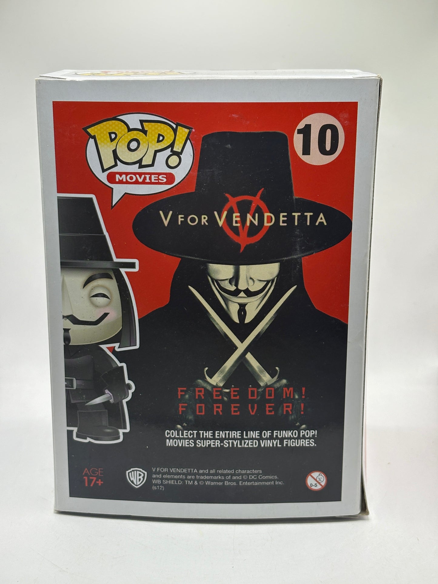 Funko POP! Movies V for Vendetta #10 V for Vendetta 2014 *NO MOULD* FRENLY BRICKS - Open 7 Days
