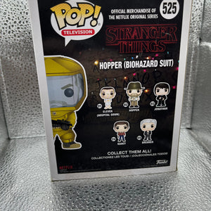 Funko POP Television - Stranger Things - Hopper (Biohazard Suit) #525 FRENLY BRICKS - Open 7 Days