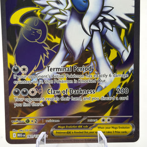 Pokemon TCG Mega Evolution- Mega Absol EX 161/132 Full Art NM FRENLY BRICKS - Open 7 Days