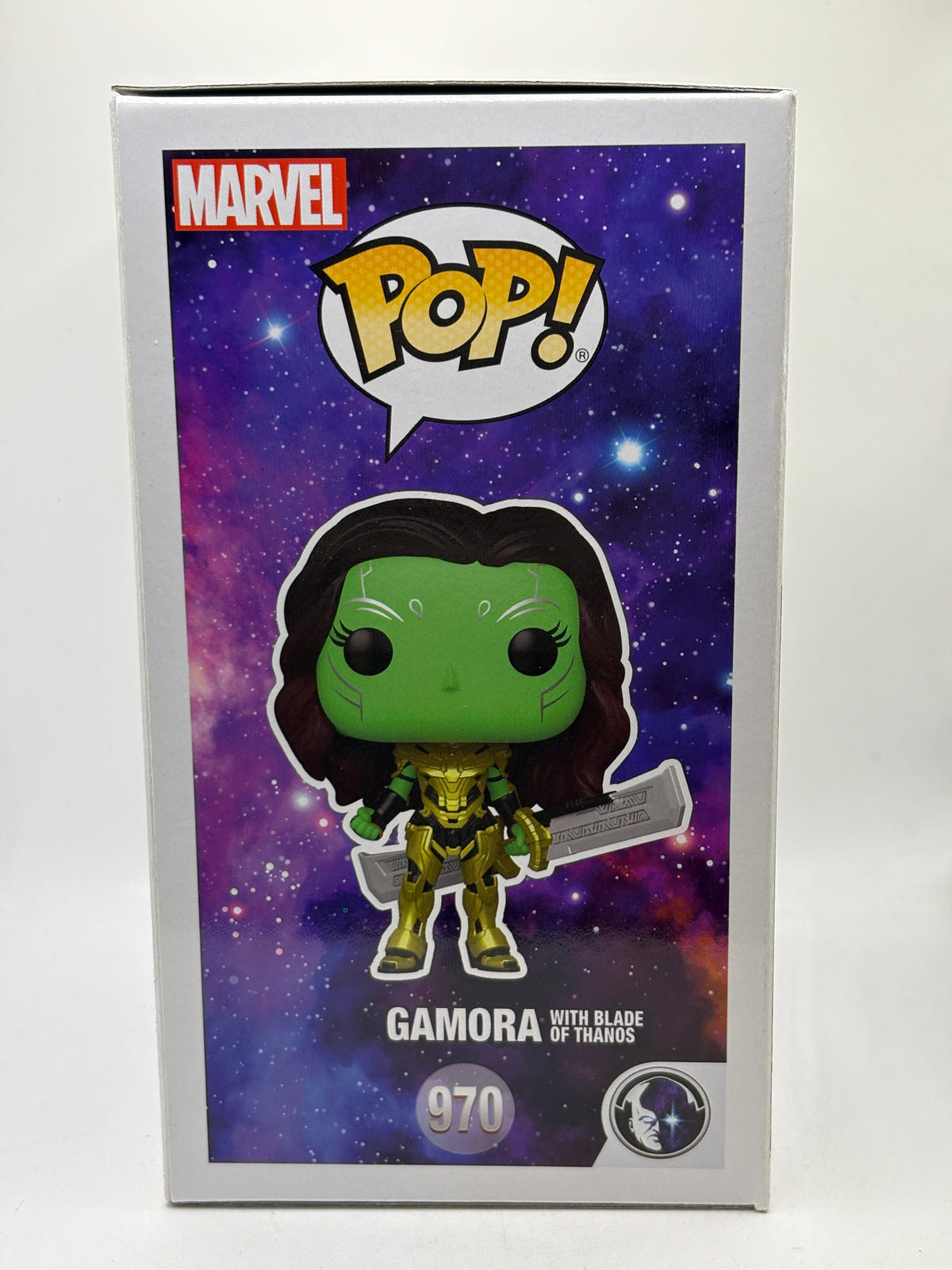 Funko POP! Marvel What If #970 Gamora with Blade of Thanos Bobble-Head image 4