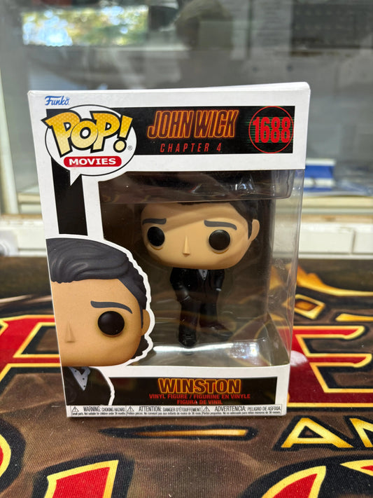 Funko Pop! Movies John Wick: Winston Chapter 4 Vinyl Figure #1688 FRENLY BRICKS - Open 7 Days
